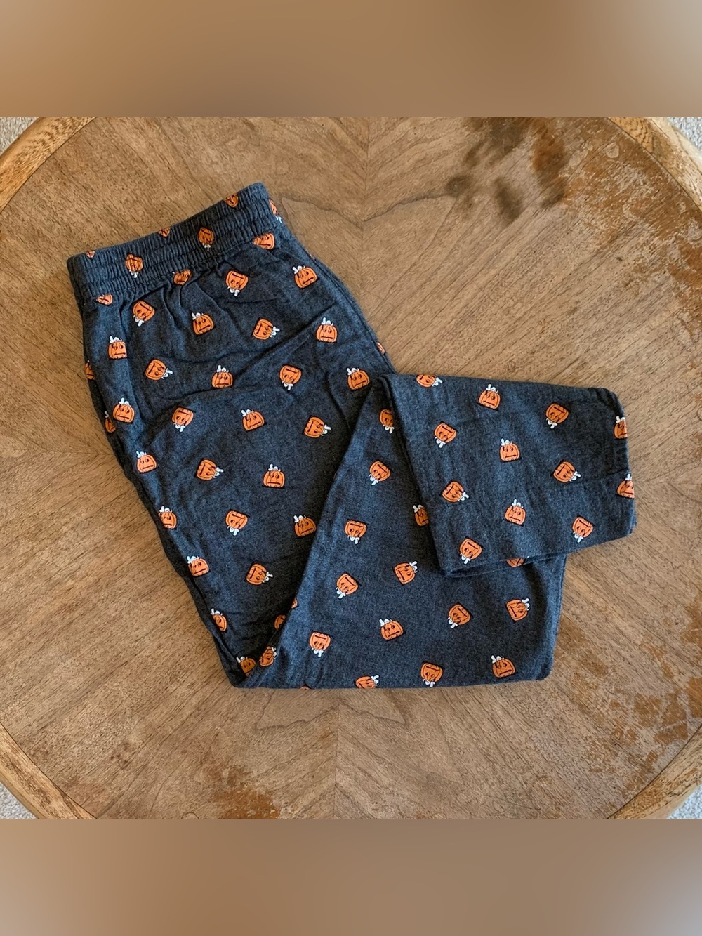 AE Snoopy Great Pumpkin Halloween Flannel Lounge Pants